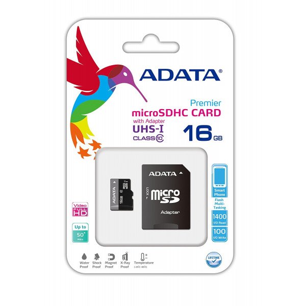 Wholesale ADATA microSDHC Flash Memory Card (16GB Class 10)